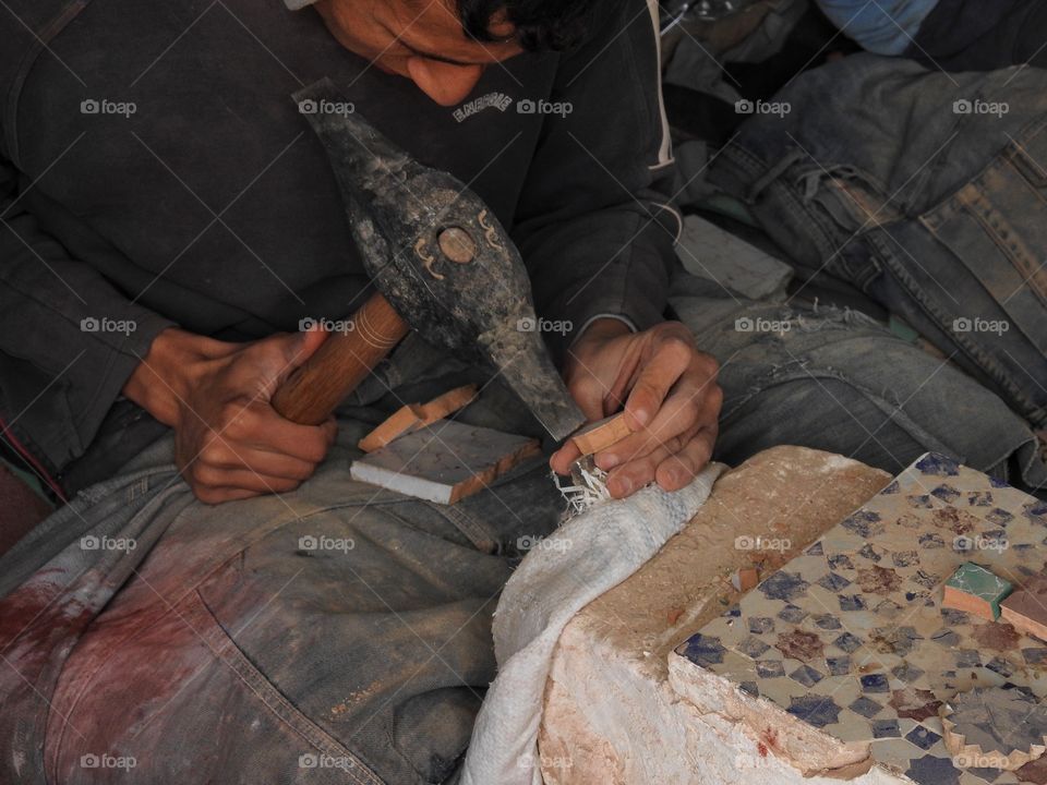 Handicraft in Fès