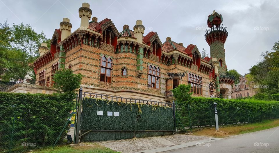 "The Folly" by Antoni Gaudí, Comillas, Cantabria, Spain.