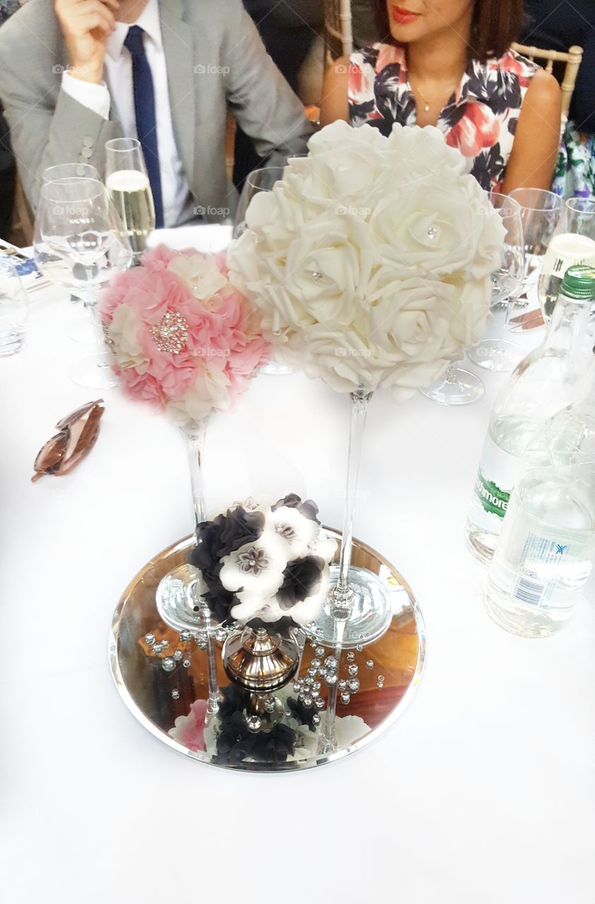 wedding table decor