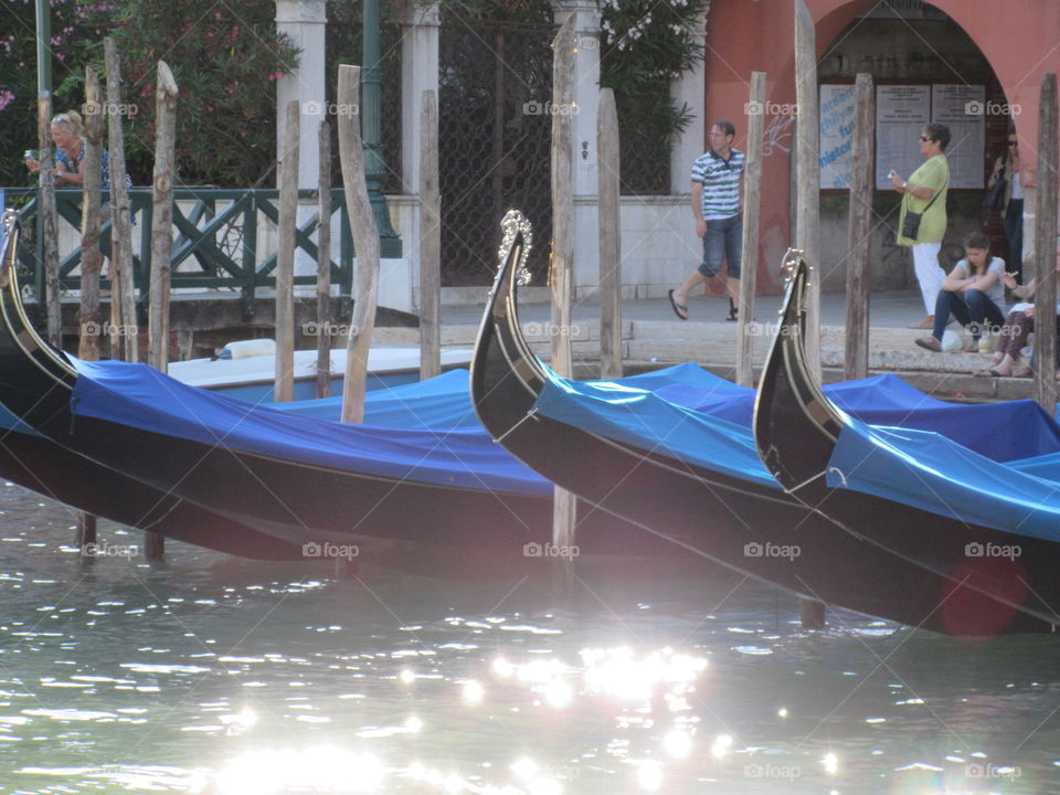 Gondola Venezia blue