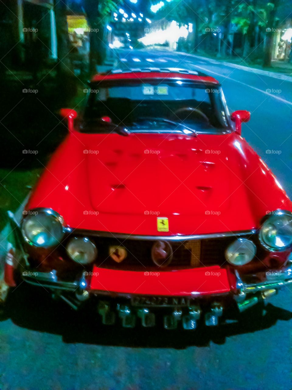 Red color story. Ferrari