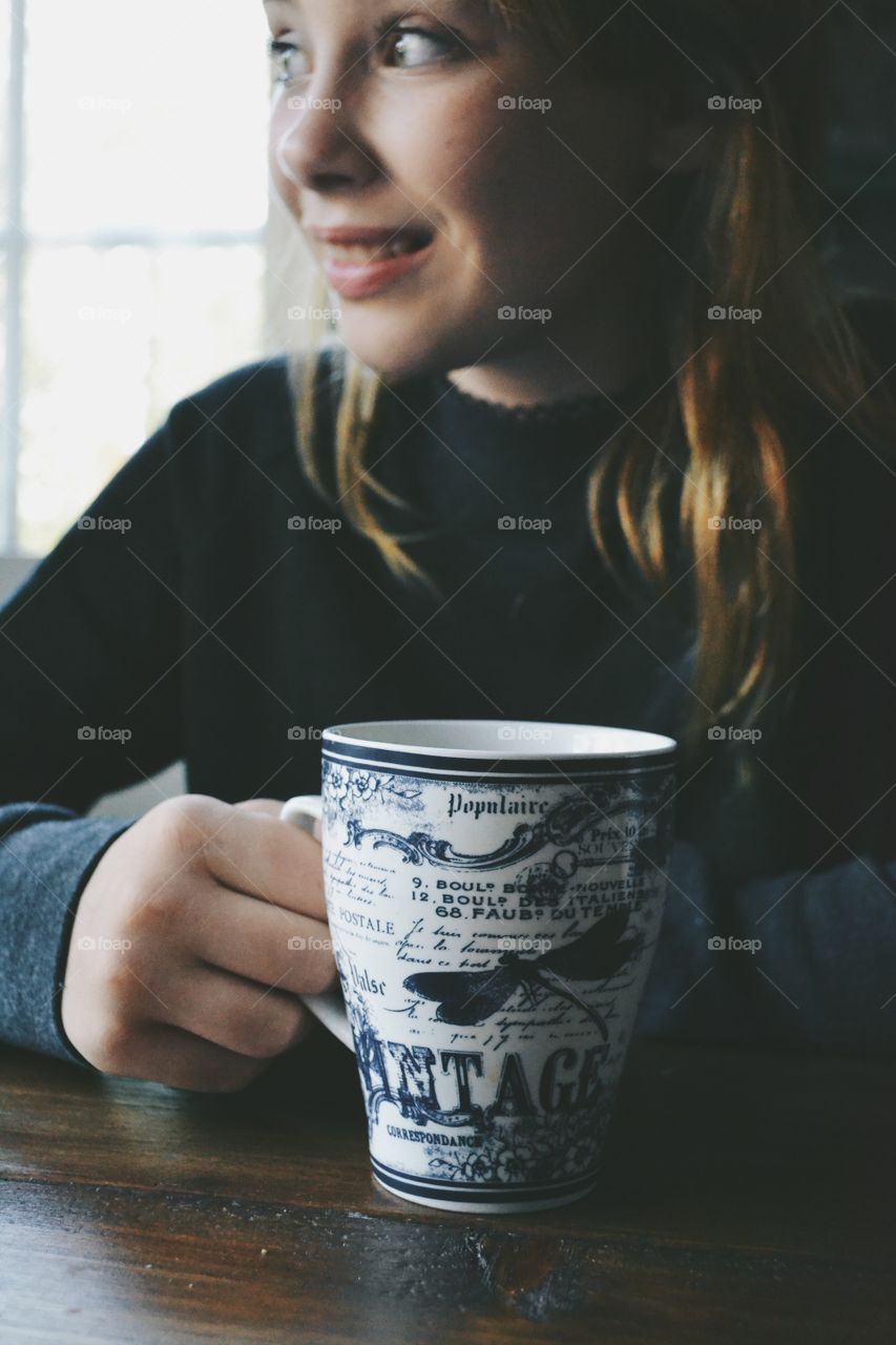 Woman, People, Coffee, Adult, Portrait