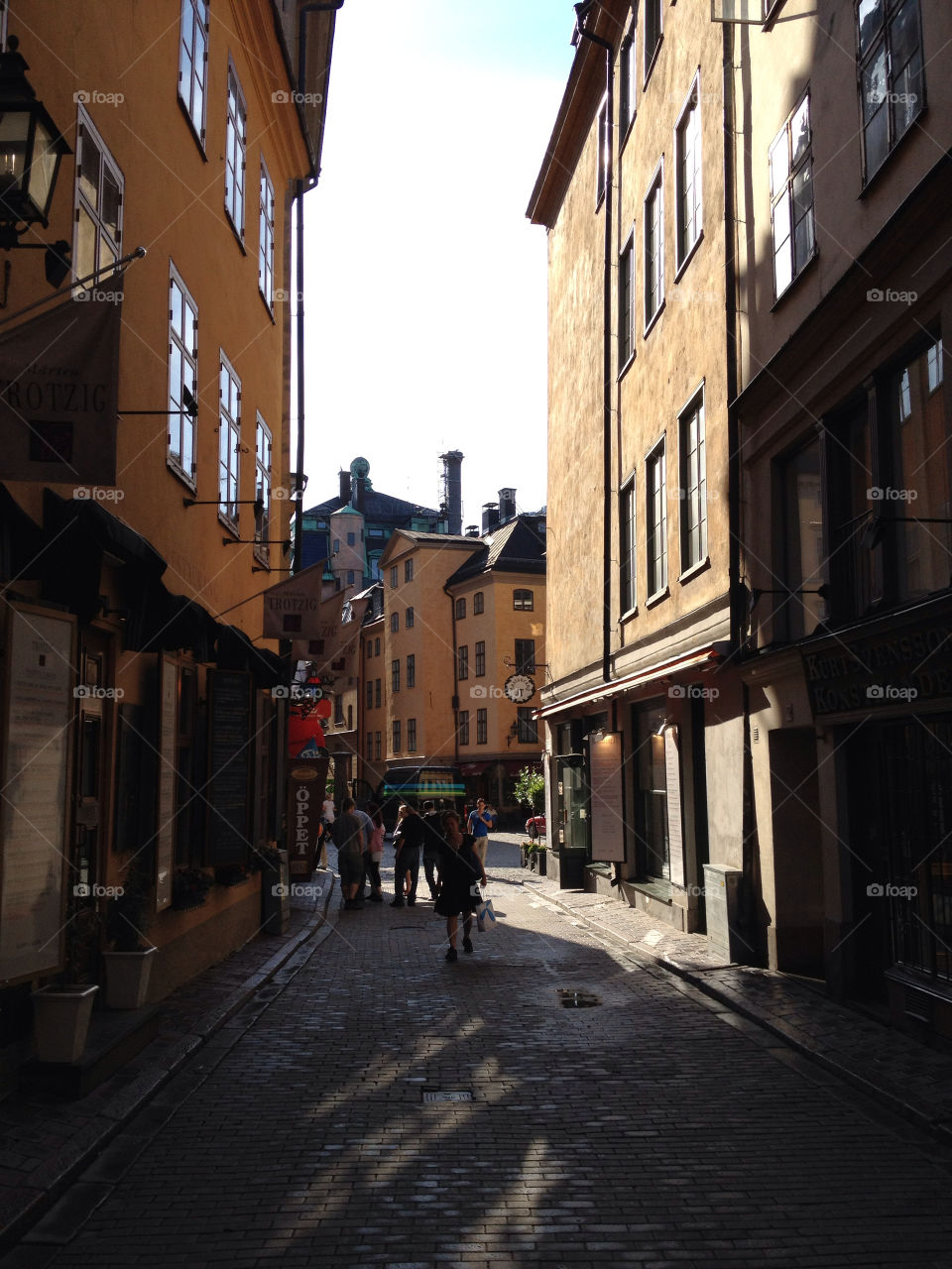 street sweden stockholm morning by mikaelnilsson