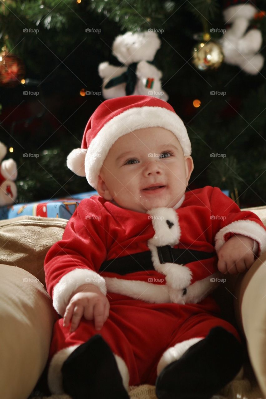 Mini Santa Claus Baby
