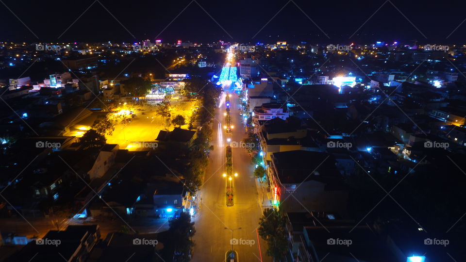 City, Traffic, Street, Light, Evening