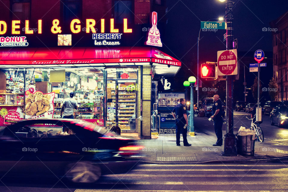 Brooklyn night store