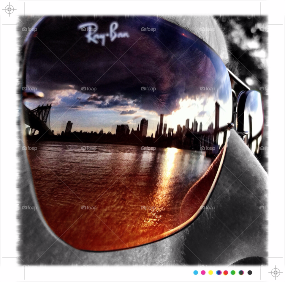 sun sun glasses new york brooklyn bridge by dantvusa