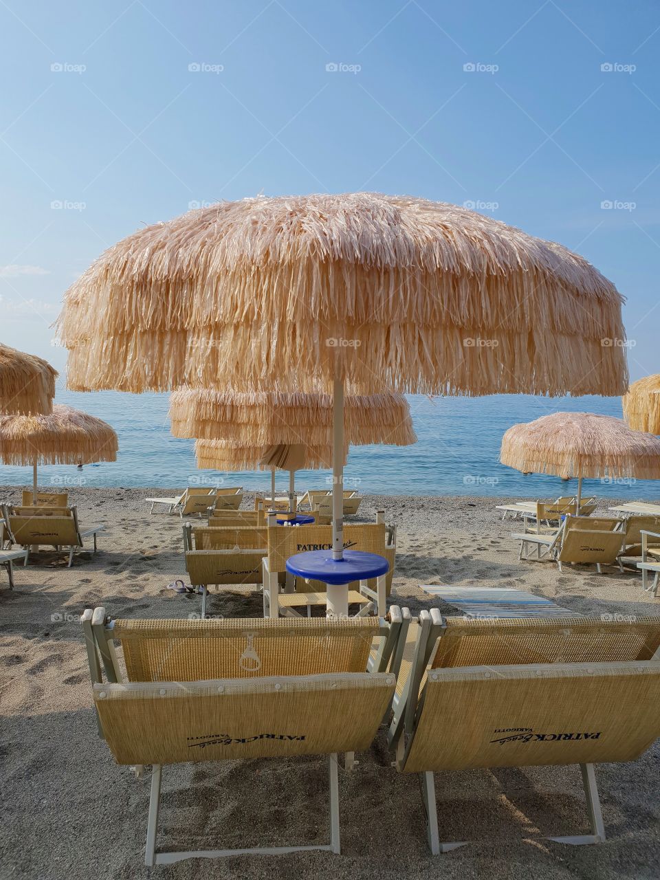 Beach on the Ligurian Sea