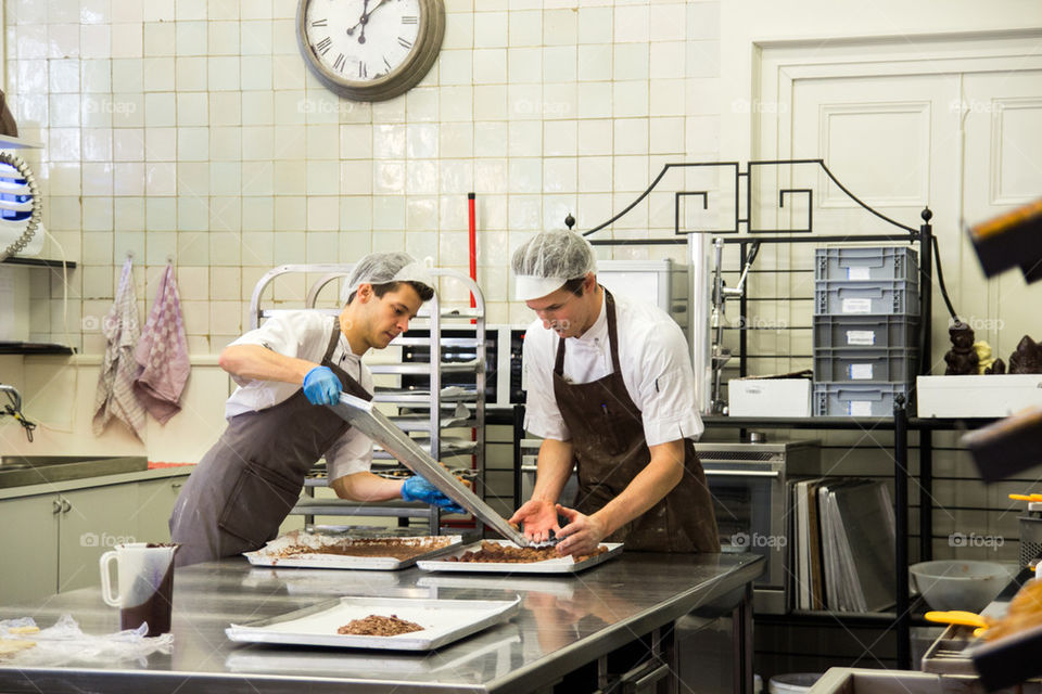 chocolate demonstration