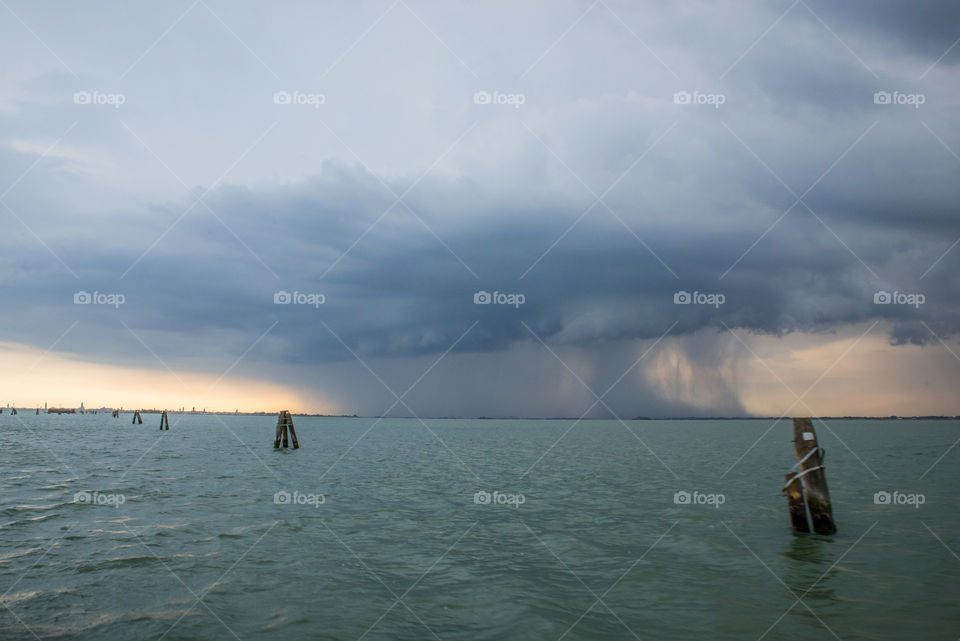 Water, Watercraft, Sea, Beach, Sunset