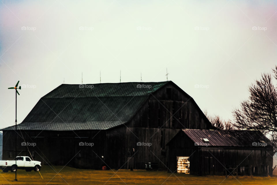 Black barn