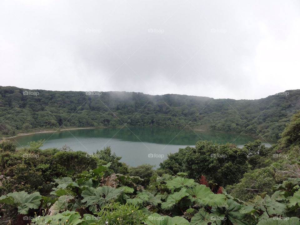 Volcano lagoon