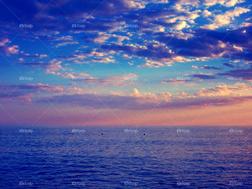 Clouds over Praia ( Italy ).