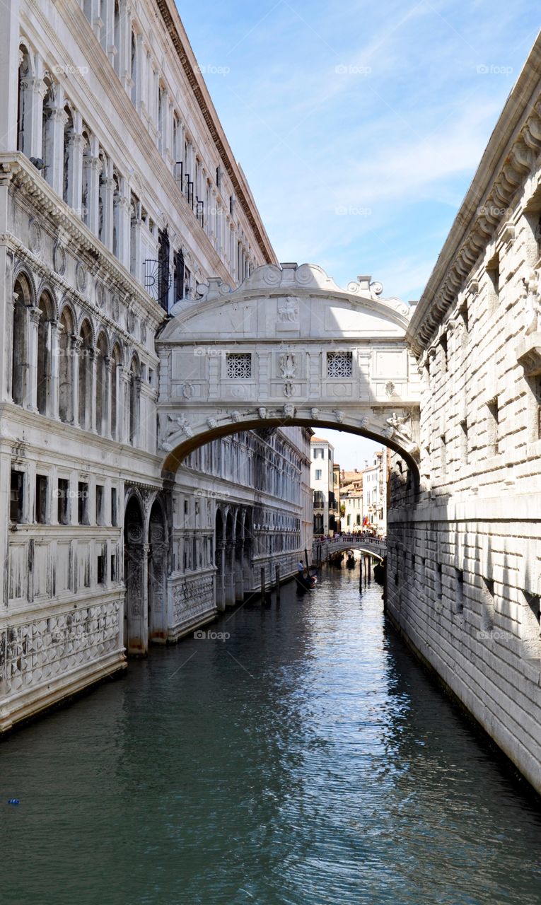 Bridge of sigh in Venice, Italy 