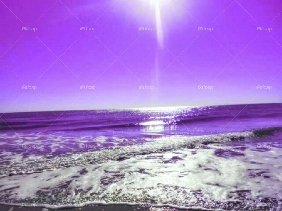 Waves of Purple