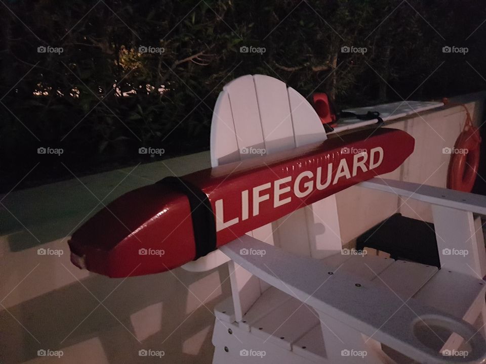 lifeguard beach
