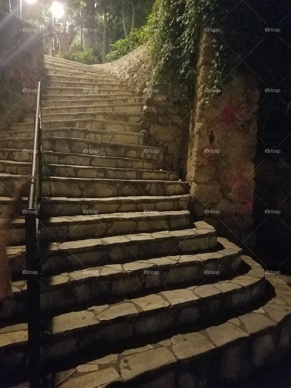 ancient Roman staircase,  Antalya turkey