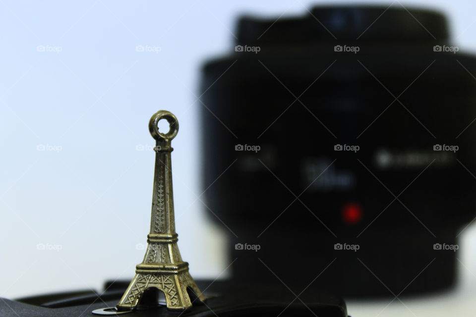Miniature Eiffel and lans