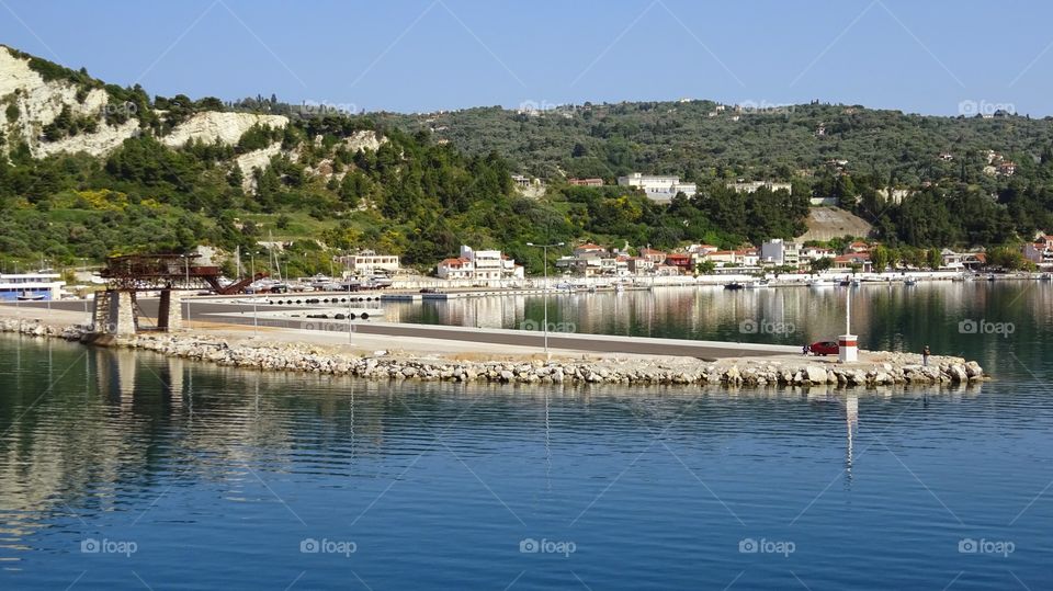 Pier at Aegean Islands