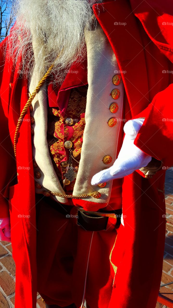 Victorian Santa costume