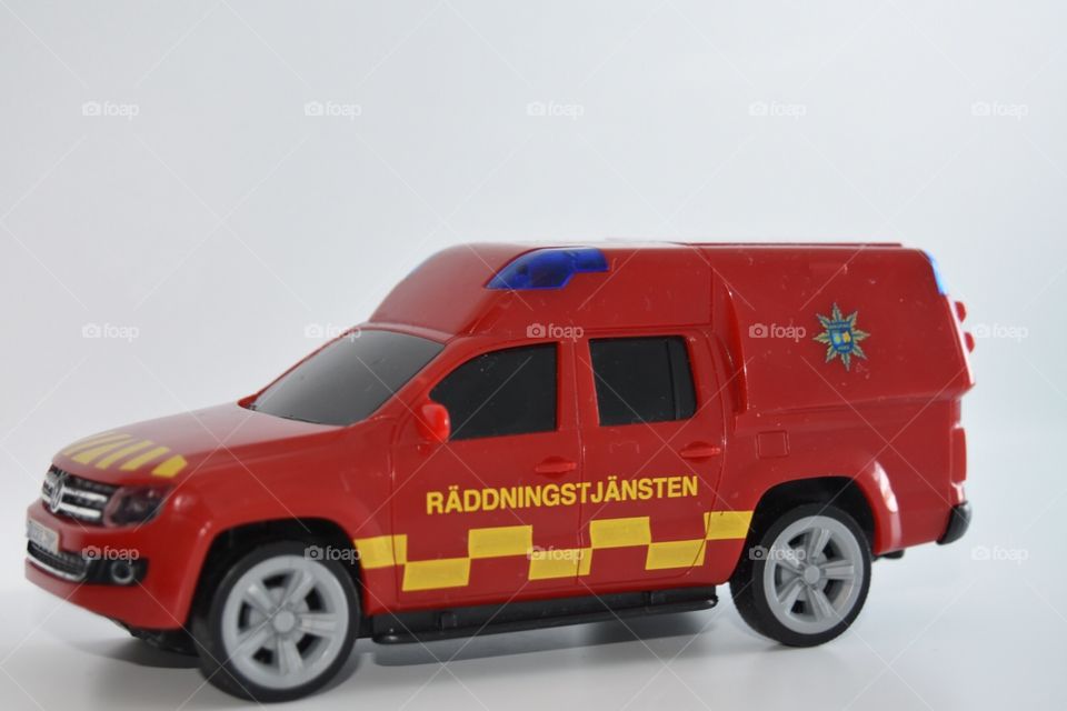 Emergency toy car