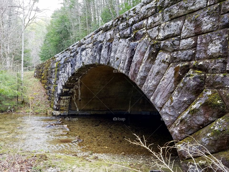 Rock bridge