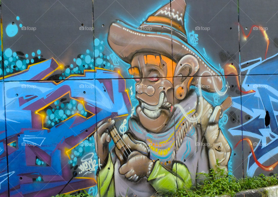 graffiti of the janggo