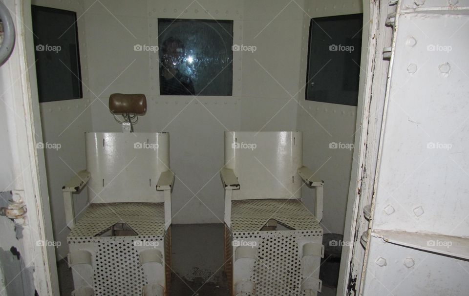 Inside gas chamber Missouri State Penitentiary Jefferson City Missouri 
