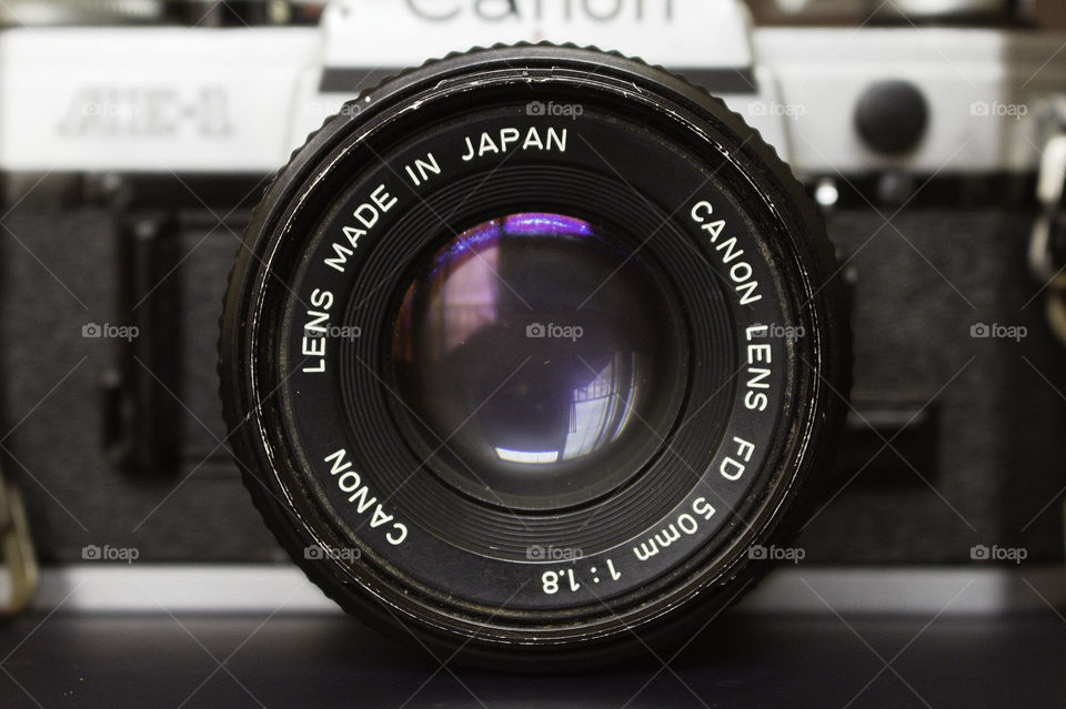 Canon AE-1 Lens