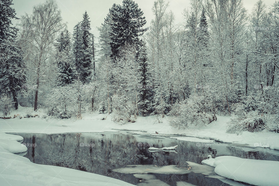 Siberian river Kantat