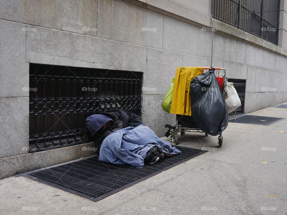 Homeless nap