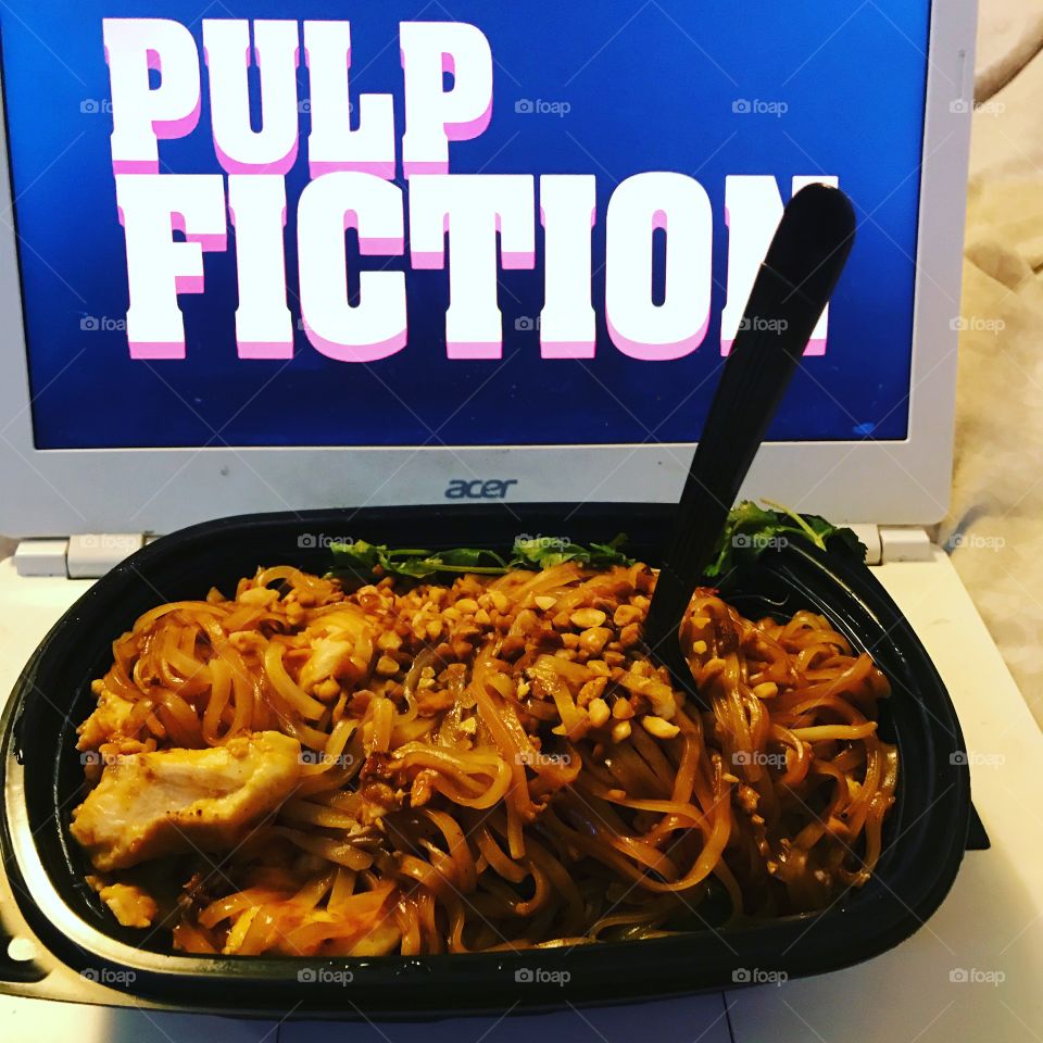 Pad Thai in bed 