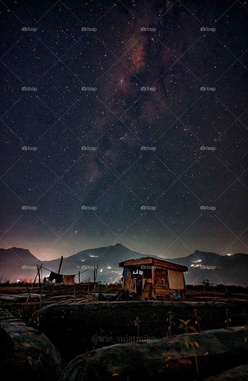 milkyway from indonesia