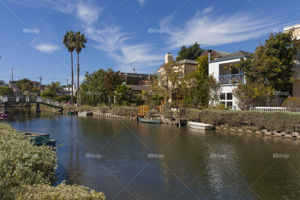 Venice Beach area in LA, California