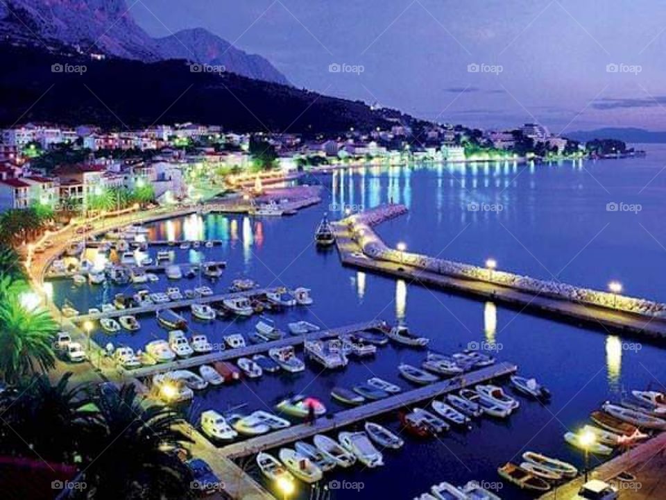 Makarska city From Croatia