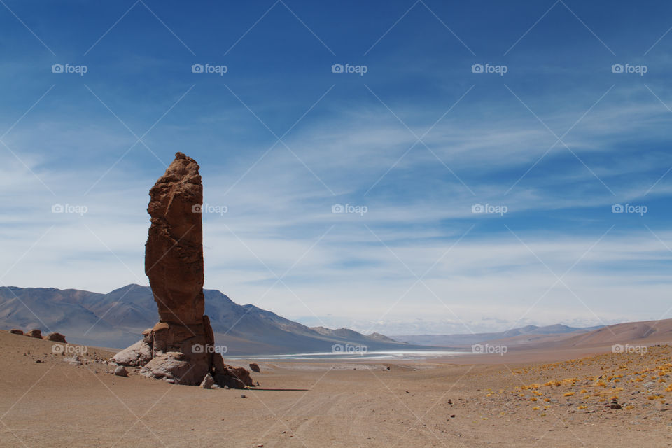 Atacama Desert in Chile near San Pedro de Atacama.