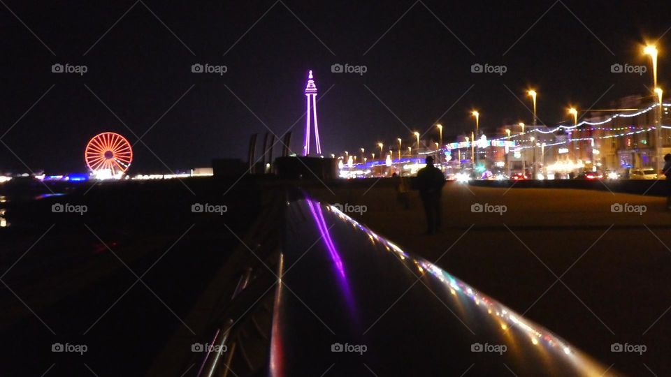 A view of Blackpool illumination