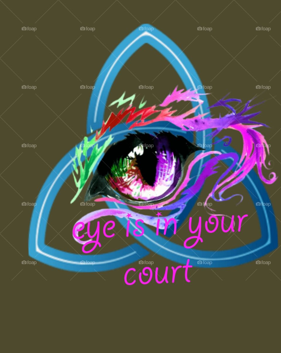 eye  is in your corner created by david wilbur jr
