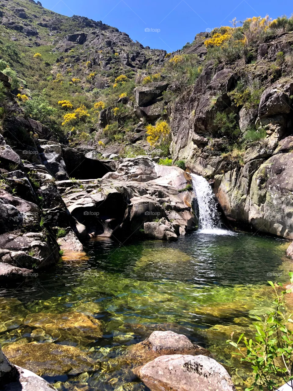 Waterfall in Vila Real 