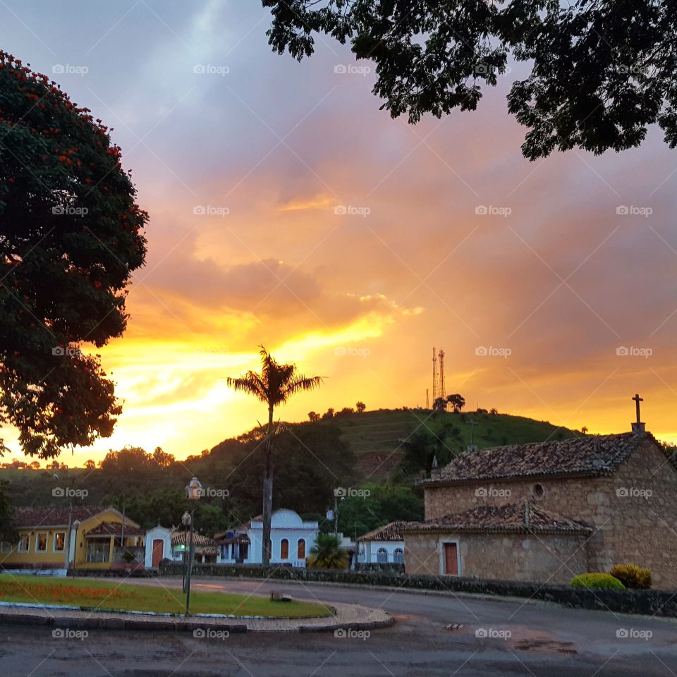 Sunset in my beautiful city.