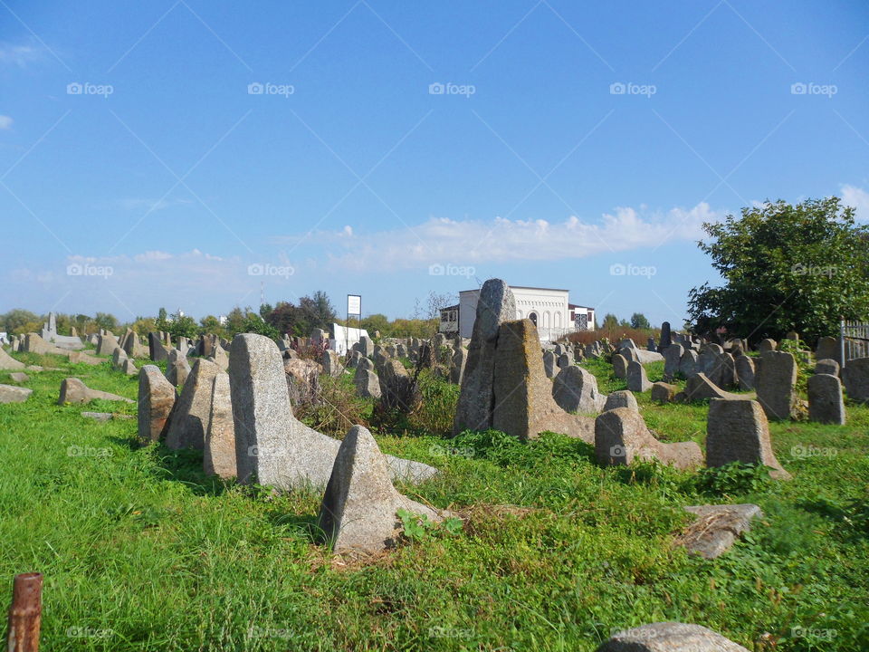 Jewish cemetery in the city of Berdychiv, Ukraine