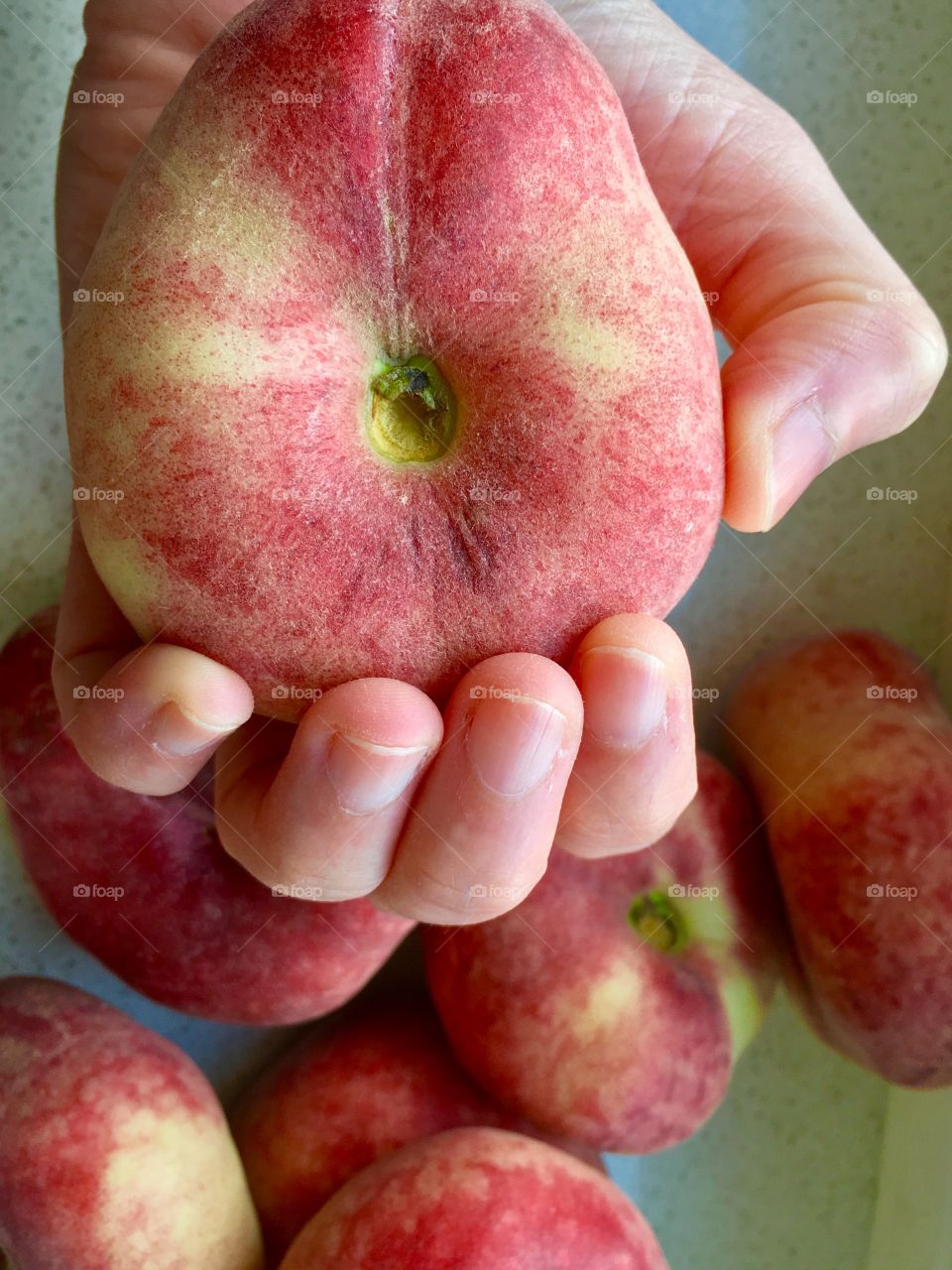 Fruit time! Peach!