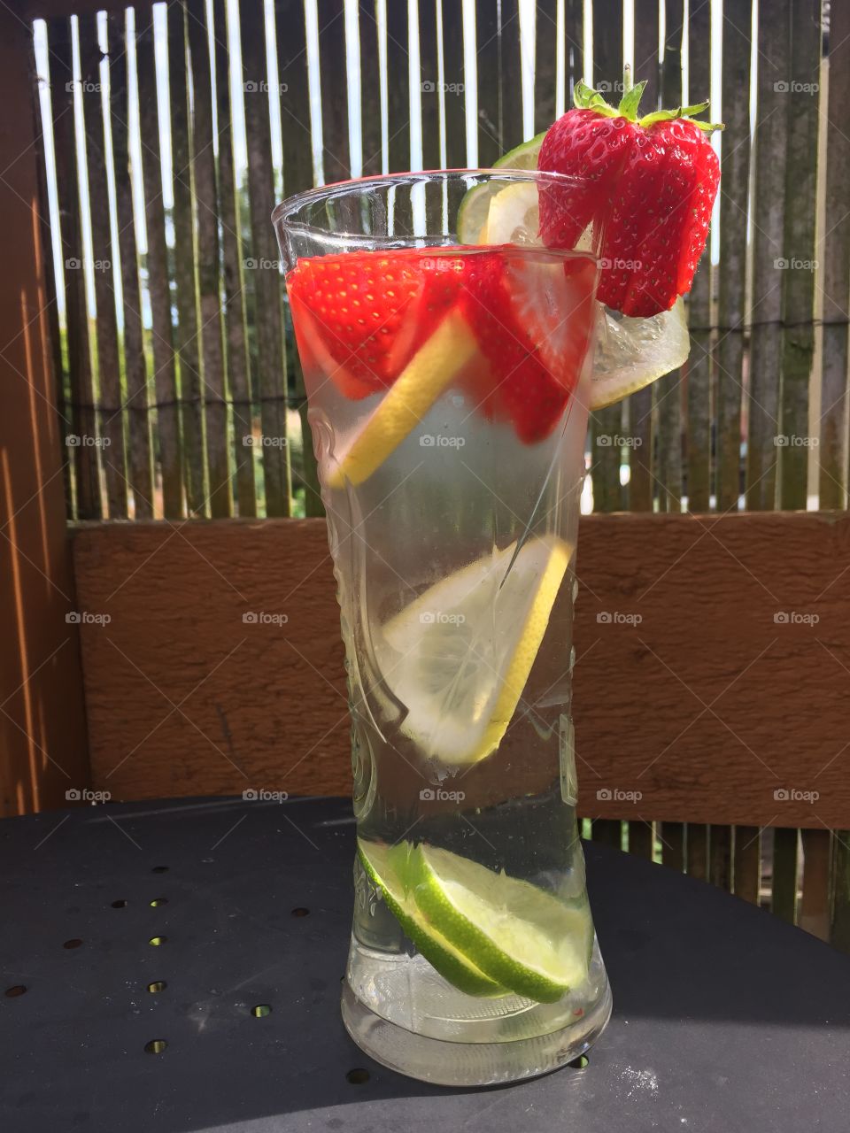 Summer fruits cocktail