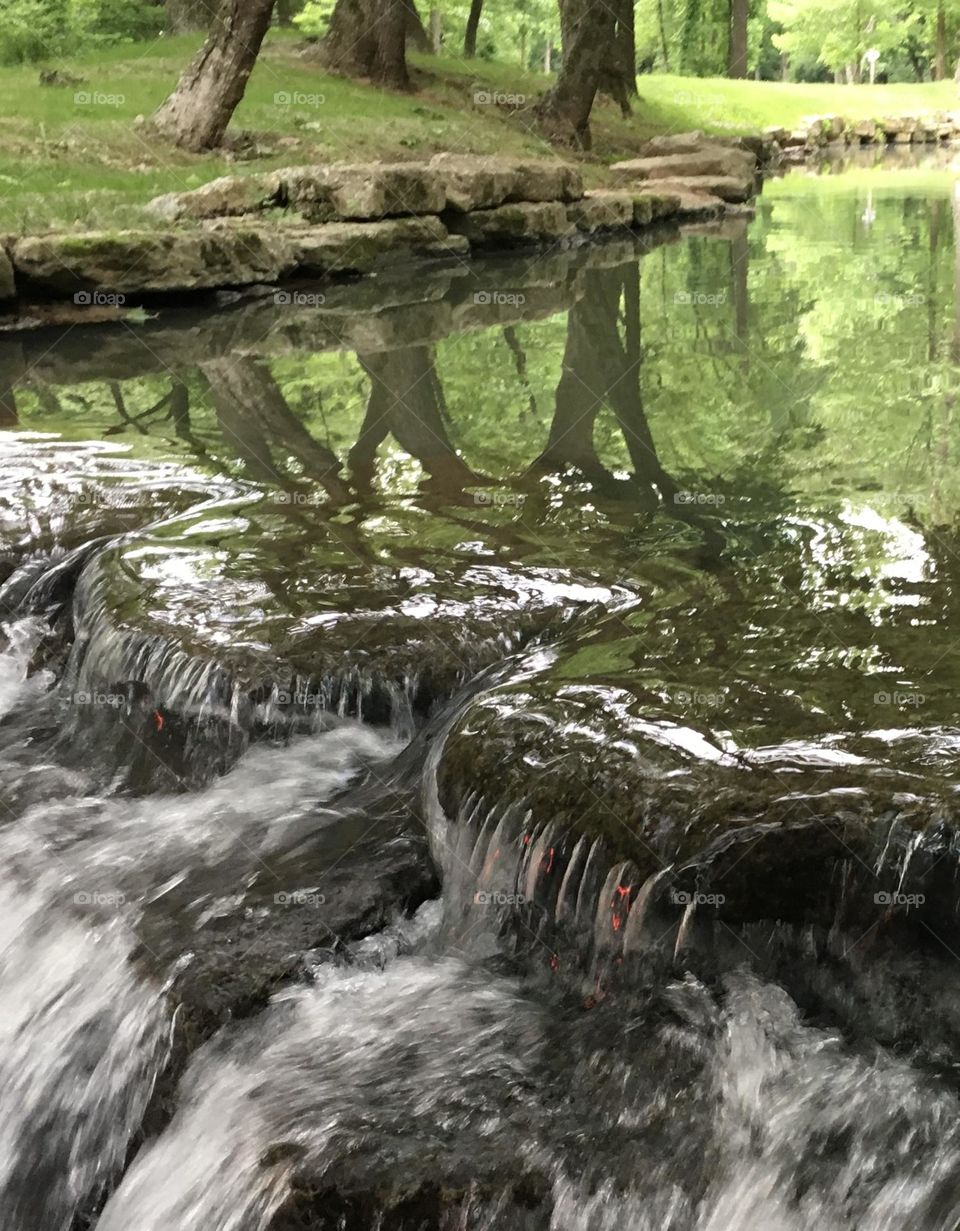 Split Log Waterfall 