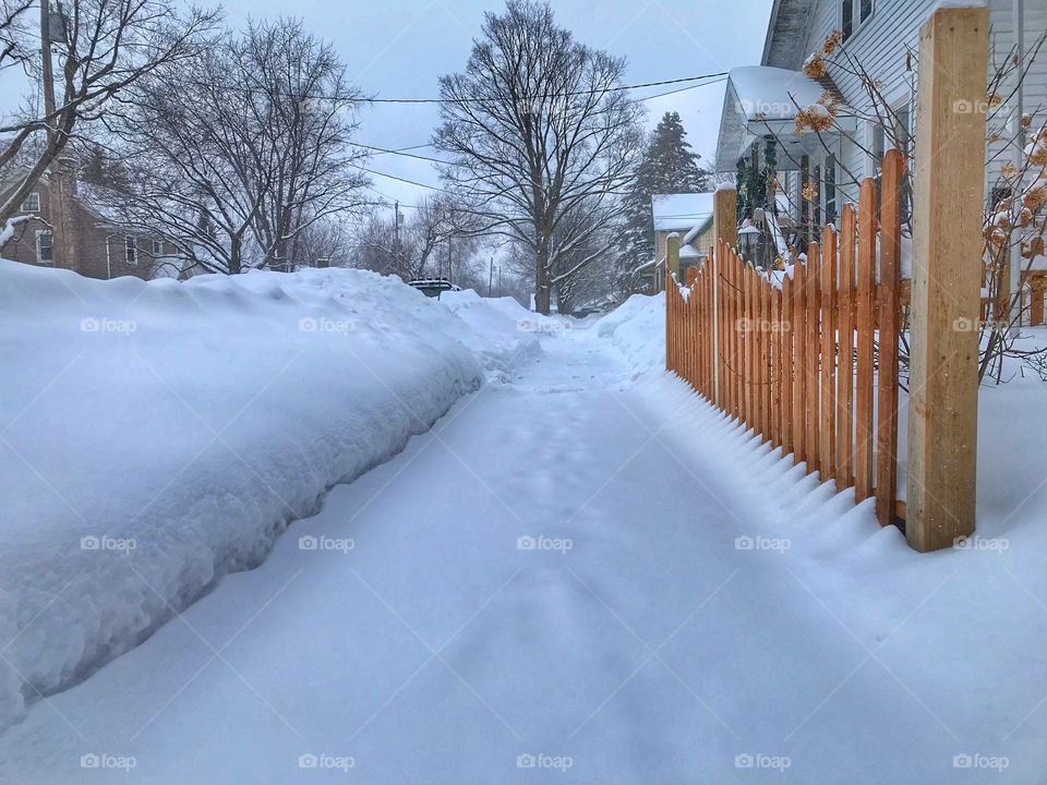 Snowstorm in Wisconsin! 