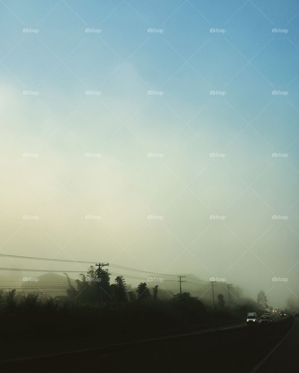 ☁️ #FOG!
A #neblina ficou bem mais forte depois que o dia clareou. Faz bastante #frio agora, mas tá com um jeitão que o sol voltará e vingará...
📸
#fotografia #paisagem #natureza #inspiration #nevoeiro 