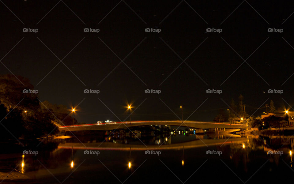 Yellow Bridge Lights 