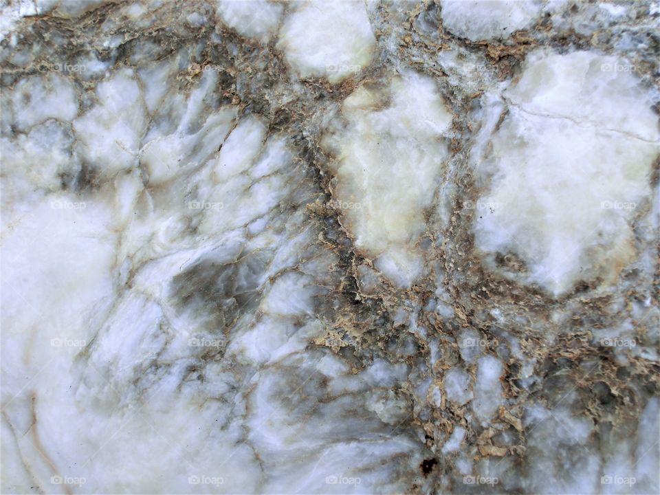 Extreme close-up of gypsum