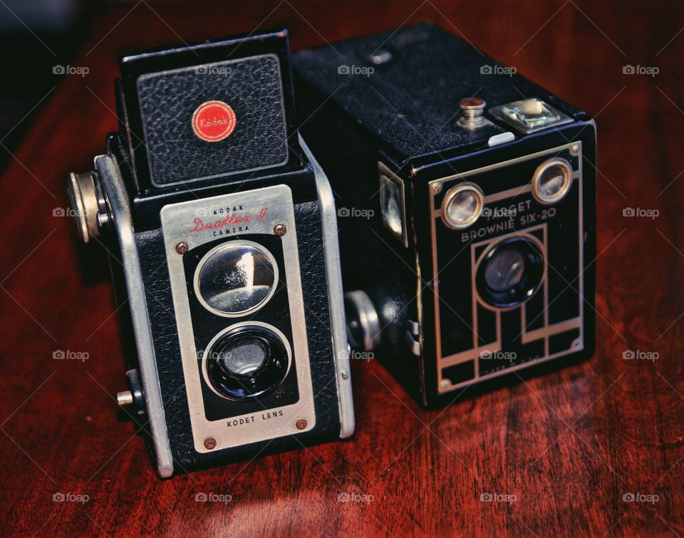 Vintage cameras