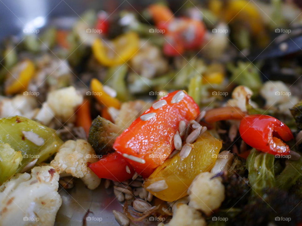 Cooking vegetables 